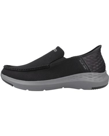 Scarpe-da-ginnastica-casual-per-uomo-SKECHERS-ZAPATILLAS-HOMBRE-MODELO-SLIP-INS-204804S-COLOR-NEGRO-BKCC