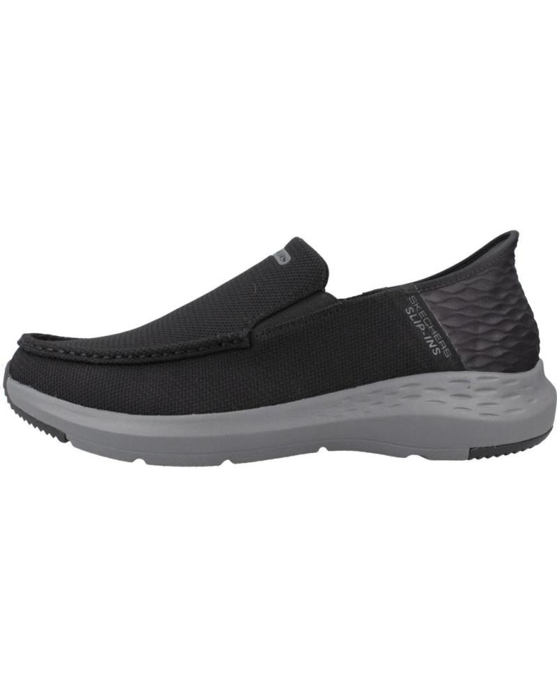 Scarpe-da-ginnastica-casual-per-uomo-SKECHERS-ZAPATILLAS-HOMBRE-MODELO-SLIP-INS-204804S-COLOR-NEGRO-BKCC