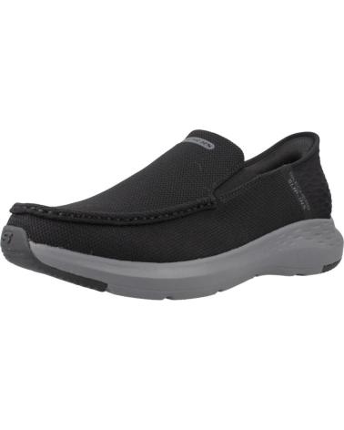 Scarpe-da-ginnastica-casual-per-uomo-SKECHERS-ZAPATILLAS-HOMBRE-MODELO-SLIP-INS-204804S-COLOR-NEGRO-BKCC