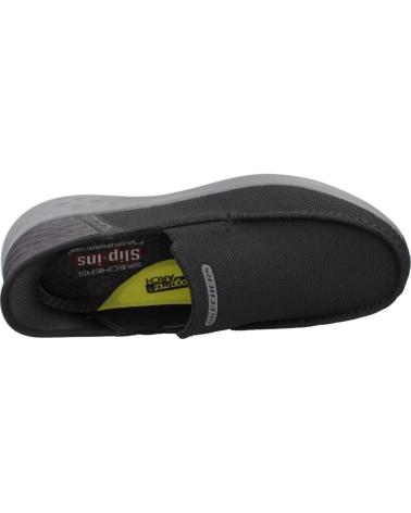 Scarpe-da-ginnastica-casual-per-uomo-SKECHERS-ZAPATILLAS-HOMBRE-MODELO-SLIP-INS-204804S-COLOR-NEGRO-BKCC
