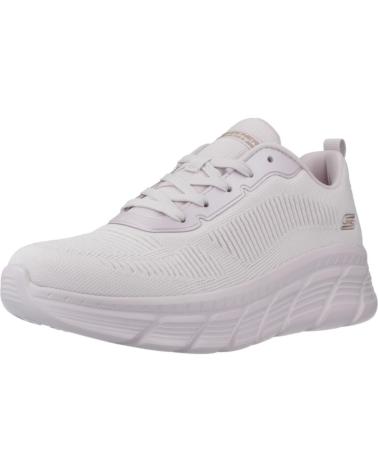 SKECHERS ZAPATILLAS BOBS SPORT B FLEX HI - FLYING HI MUJER ROSA AZUL