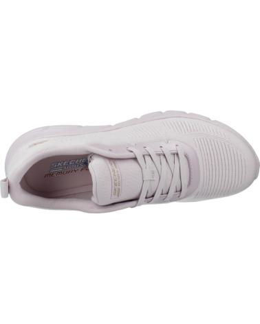 SKECHERS ZAPATILLAS BOBS SPORT B FLEX HI - FLYING HI MUJER ROSA AZUL
