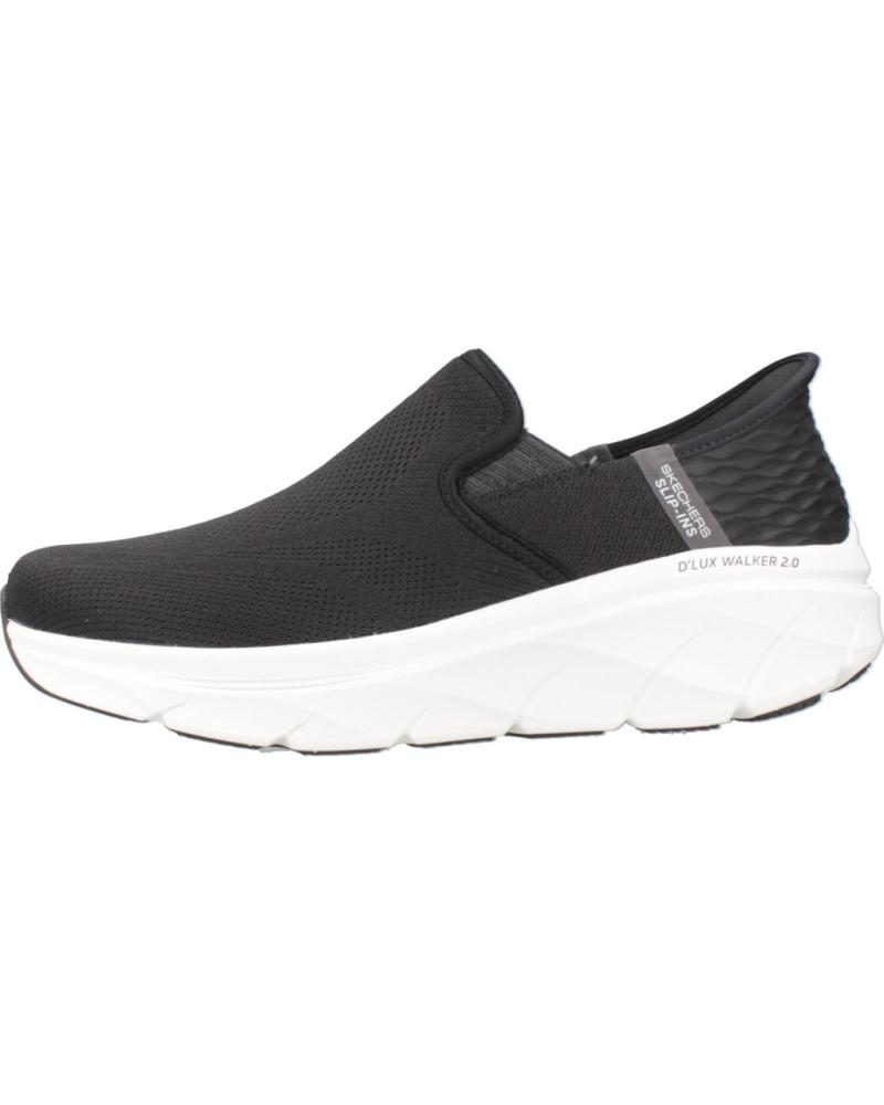 Scarpe-da-ginnastica-casual-per-uomo-SKECHERS-ZAPATILLAS-HOMBRE-MODELO-DLUX-WALKER-COLOR-NEGRO-BLK