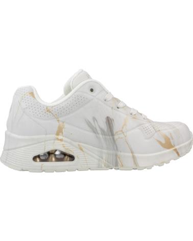 SKECHERS ZAPATILLAS MUJER MODELO UNO COLOR BLANCO OFWT
