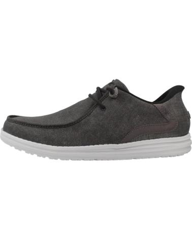 Náuticos-para-hombre-SKECHERS-ZAPATILLAS-HOMBRE-MODELO-SLIP-INS-MELSON-COLOR-GRIS-BKGY