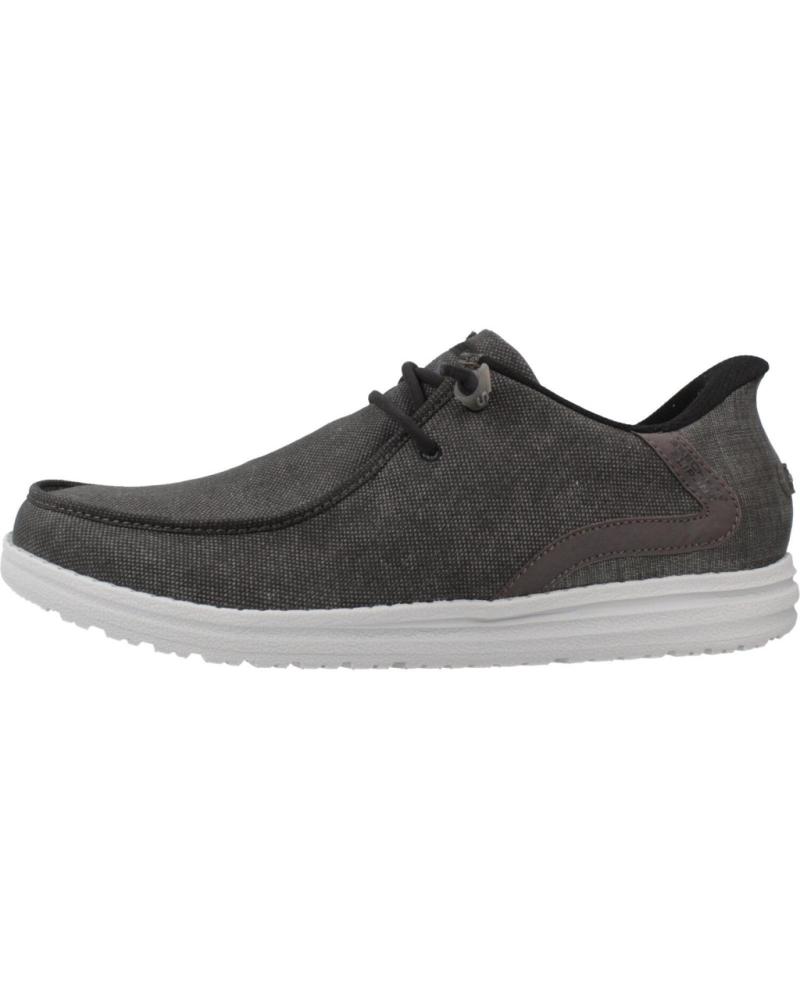 Bootsschuhe-für-herren-SKECHERS-ZAPATILLAS-HOMBRE-MODELO-SLIP-INS-MELSON-COLOR-GRIS-BKGY