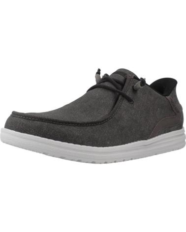 Bootsschuhe-für-herren-SKECHERS-ZAPATILLAS-HOMBRE-MODELO-SLIP-INS-MELSON-COLOR-GRIS-BKGY