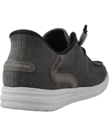 Bootsschuhe-für-herren-SKECHERS-ZAPATILLAS-HOMBRE-MODELO-SLIP-INS-MELSON-COLOR-GRIS-BKGY