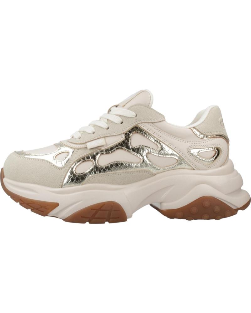 Tênis-casuais-para-mulheres-BUFFALO-ZAPATILLAS-MUJER-MODELO-TAIFUN-COLOR-BEIS-CRMGLD