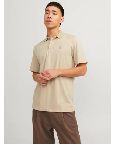 JACK & JONES CLASSIC BEIGE POLO SHIRT - REF. 12251180 BEIGE