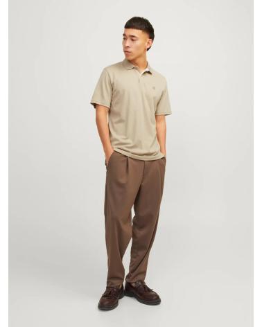 JACK & JONES CLASSIC BEIGE POLO SHIRT - REF. 12251180 BEIGE