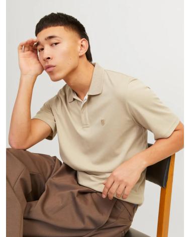 JACK & JONES CLASSIC BEIGE POLO SHIRT - REF. 12251180 BEIGE