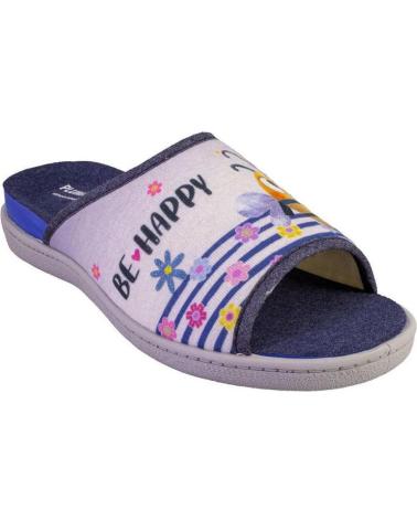 PLUMAFLEX 12404 ABEJA ZAPATILLAS DE CASA DE MUJER AZUL MARIN AZUL MARINO