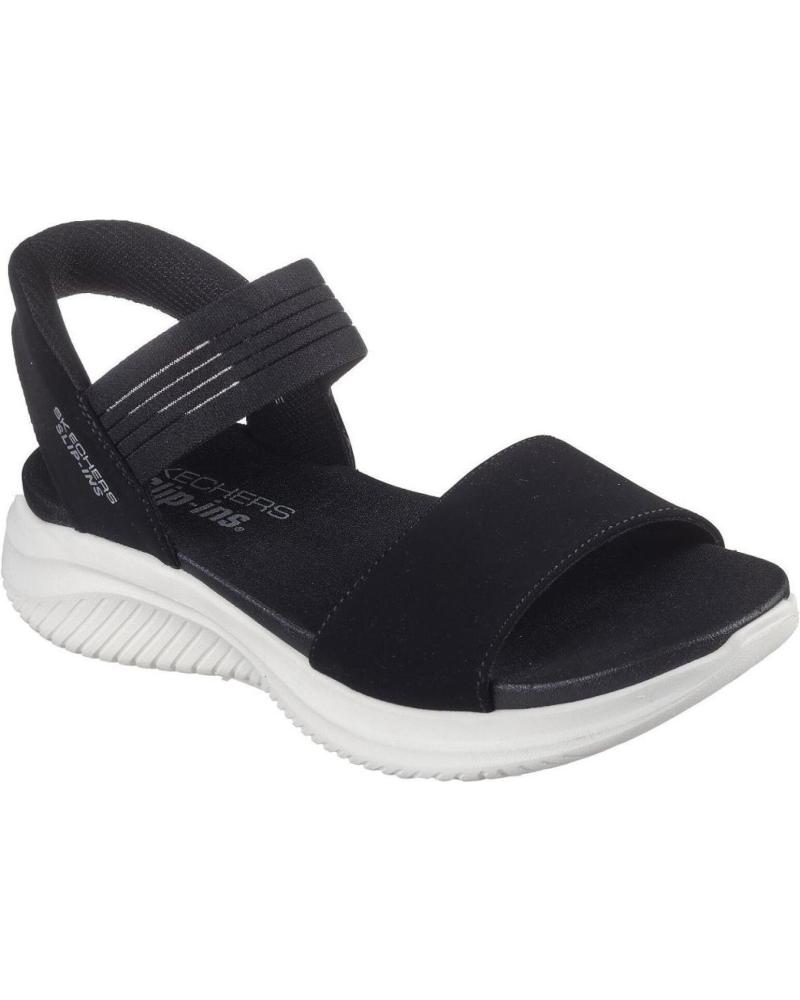 SKECHERS 119804 SANDALIAS DE MUJER SLIP INS NEGRO