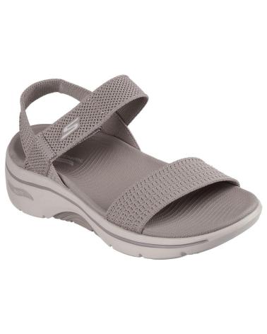SKECHERS 140874 SANDALIAS DE MUJER TAUPE