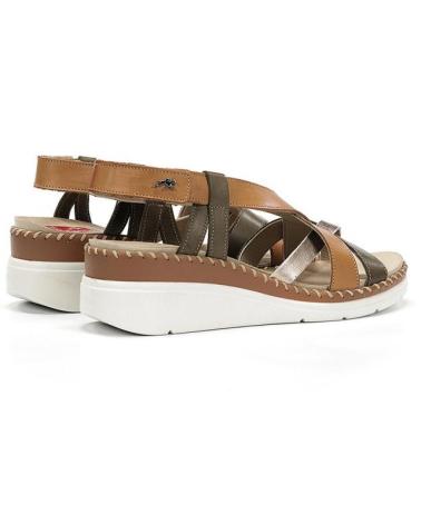 FLUCHOS SANDALIA LEZA F2135 HABANA DORE CUERO