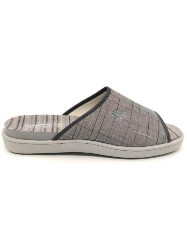 Calzado-De-Casa-De-Hombre-PLUMAFLEX-ZAPATILLA-ROAL-12452-GRIS