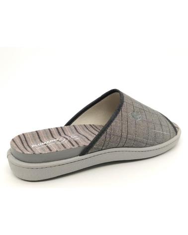 Calzado-De-Casa-De-Hombre-PLUMAFLEX-ZAPATILLA-ROAL-12452-GRIS