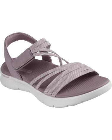 SKECHERS 141473 GO WALK FLEX SANDAL - SUBLIME SANDALIAS ROSA