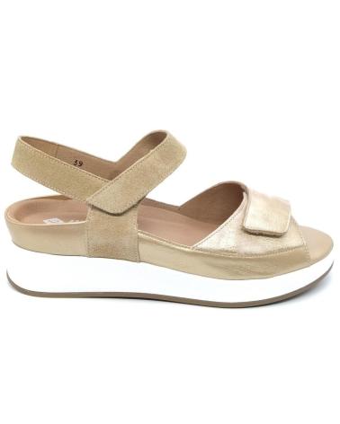 Sandali per Donna PIESANTO SANDALIA 250422 CHAMPAN - BEIGE GOLD