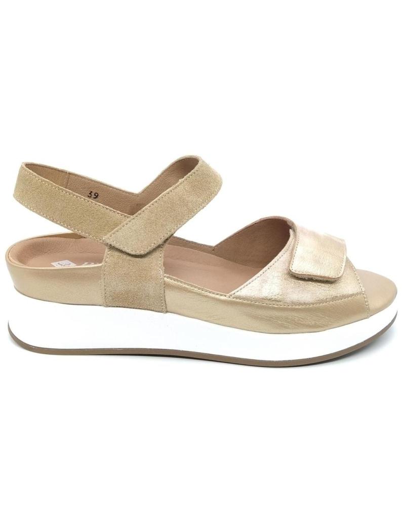 Sandali per Donna PIESANTO SANDALIA 250422 CHAMPAN - BEIGE GOLD