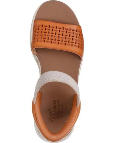 SKECHERS SLIP-INS BOBS SUN RAY MARRON CAMEL