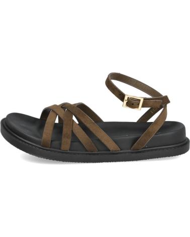 L&R SHOES LR SHOES 5383 SANDALIAS PLANAS DE TIRA KAKI