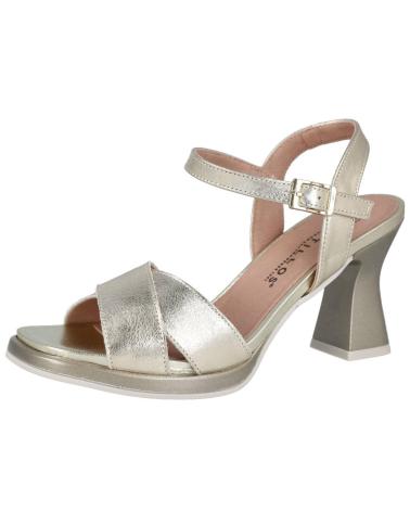 PITILLOS 10540 SANDALIAS DE TACON MUJER ORO