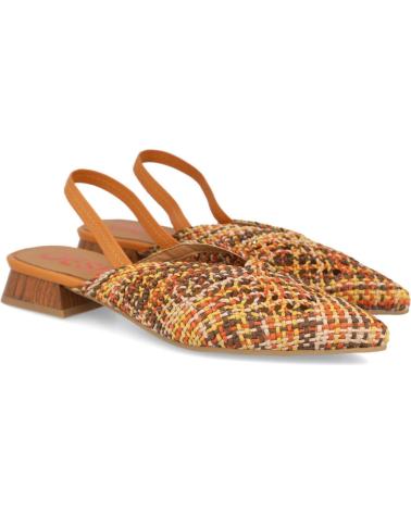 DESIREÉ DESIREE PILSEN2 ZAPATOS DE PIEL TRENZAD MULTICUERO