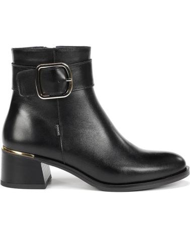 DORKING BOTINES KIM D9603 S DE BY FLUCHOS NEGRO
