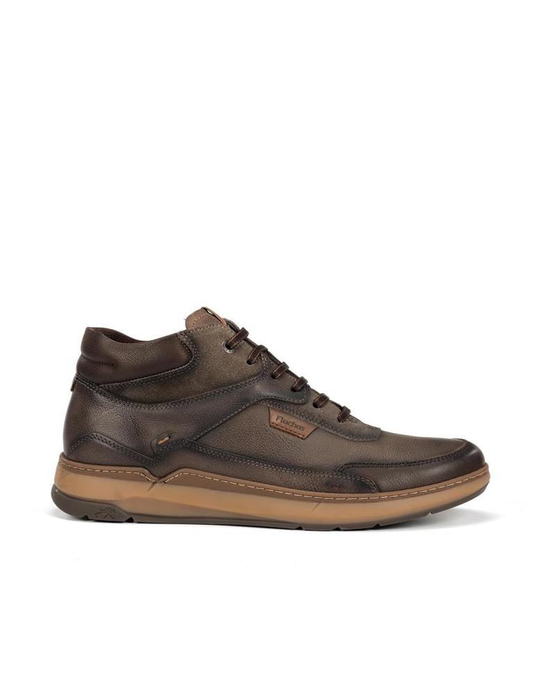FLUCHOS STIVALETTI JEFF F2280 IN TONALITÀ TAUPE MARRONE MARRóN