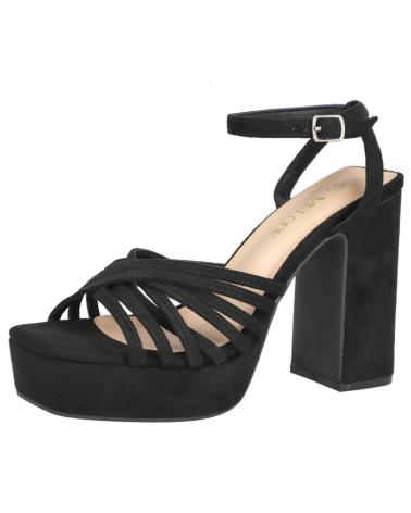 L&R SHOES LR SHOES 5503 SANDALIAS DE FIESTA CON PLATAFORMA PARA MUJER NEGRO