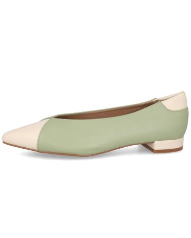 Zapatos-de-vestir-para-mujer-L&R-SHOES-LR-SHOES-S-5118-BAILARINAS-COMBINADAS-VERDE