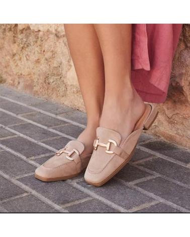 Sandali-eleganti-da-donna-L&R-SHOES-LR-SHOES-RB-3057-MULES-PLANOS-DE-MUJER-BEIGE