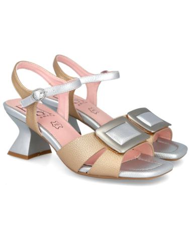 L&R SHOES ROSA AMADA 494J241M SANDALIAS DE TACON ORO ROSA