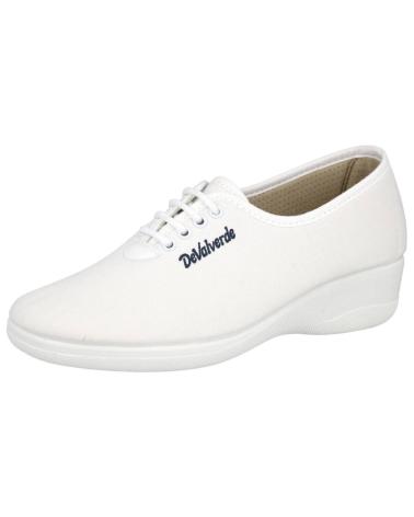 DEVALVERDE 2790 ZAPATILLAS DE LONA CON BLANCO