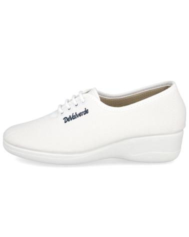 DEVALVERDE 2790 ZAPATILLAS DE LONA CON BLANCO