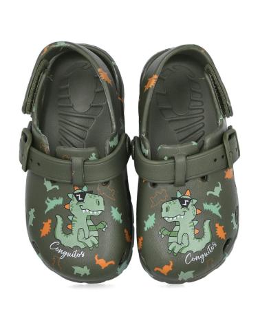 CONGUITOS COSH319002 ZUECOS DINOSAURIO VERDE