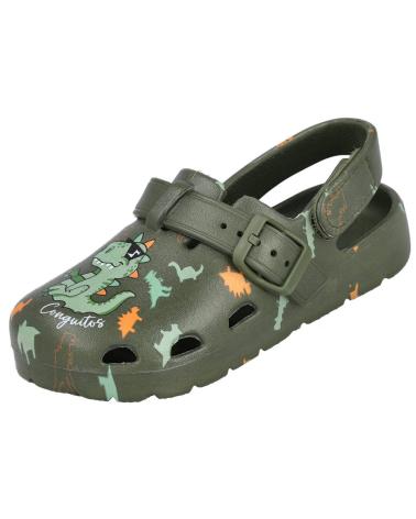 CONGUITOS COSH319002 ZUECOS DINOSAURIO VERDE
