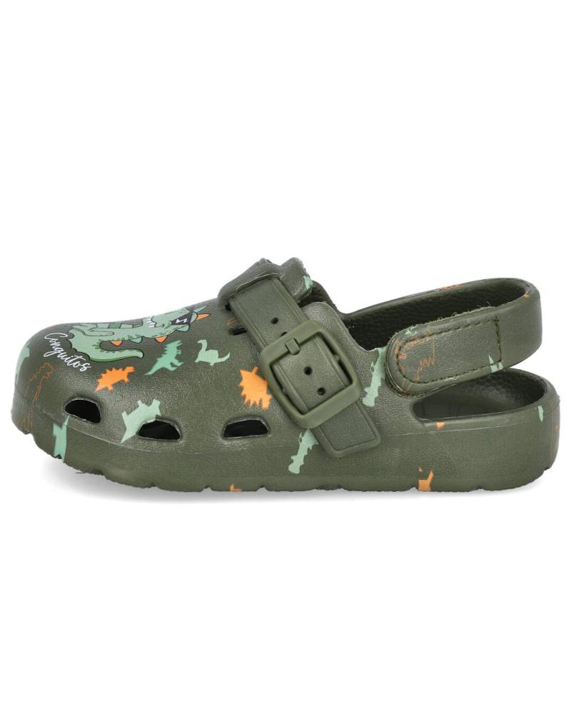 CONGUITOS COSH319002 ZUECOS DINOSAURIO VERDE