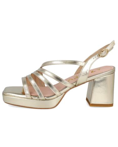 AZAREY 578J311 SANDALIAS DORADAS DE PLA ORO