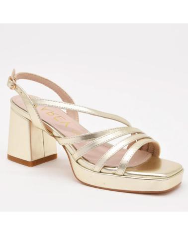 AZAREY 578J311 SANDALIAS DORADAS DE PLA ORO