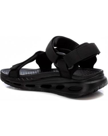 XTI 144105 SANDALIAS PLANAS DE MUJER NEGRO