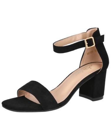 BUBBLE BOBBLE M2420 SANDALIAS DE TACON MUJER NEGRO