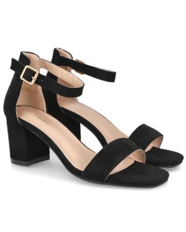 BUBBLE BOBBLE M2420 SANDALIAS DE TACON MUJER NEGRO