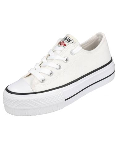 Baskets-décontractées-pour-fille-CONGUITOS-BJSH300108-ZAPATILLAS-BASICAS-BLANCO