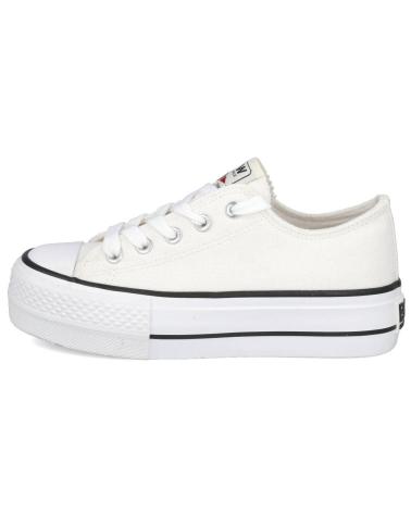 Baskets-décontractées-pour-fille-CONGUITOS-BJSH300108-ZAPATILLAS-BASICAS-BLANCO