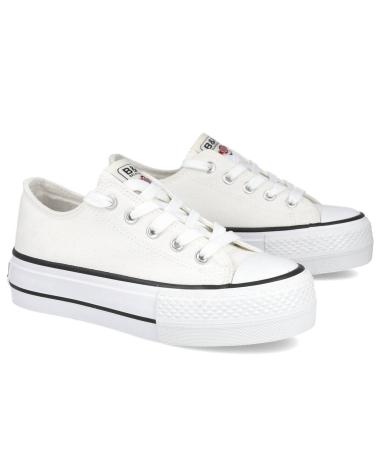 Baskets-décontractées-pour-fille-CONGUITOS-BJSH300108-ZAPATILLAS-BASICAS-BLANCO