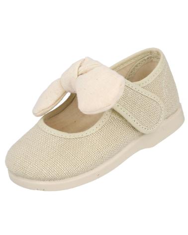 L&R SHOES LR SHOES 955-LINO MERCEDITAS DE LONA C BEIG
