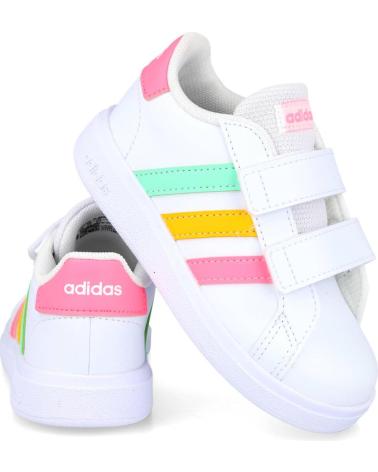 Zapatillas-casual-para-niña-ADIDAS-HP8917-TENIS-GRAND-COURT-2-0-CF-MULTICOLOR